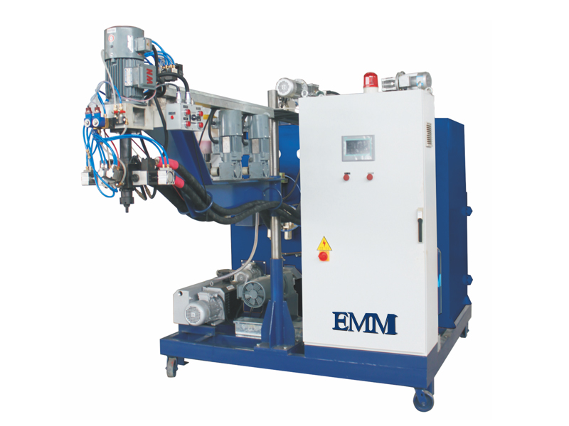 EMM106 بو الاستومر آلة صب لعجلات البولي يوريثين